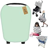 iZivウルトラソフト4-in-1マルチユースベビーストレッチカバーカーシートキャノピー/看護カバー/ショッピングカートカバー/インフィニティスカーフベビー用パーフェクトギフト（カラー12）