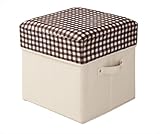 SPACE-KIT かたづけ ボックス S ブラウンチェック N-8760