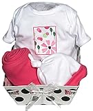 ディーギブ\u200b\u200bンスとCoRaindrops 37450雨滴37450楽しいブライツストロベリーボディギフトセット-0-3 MOスーツ。