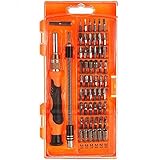 E-More　58pcs 精密ドライバーセット 多機能ツールキット 三角ネジ/五角/六角棒/Y型/トルクス/ヘクスローブ 携帯電話、コンピュータ、ハードドライブ、プリンタ、シェーバー、モデル、自転車な