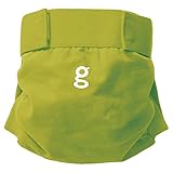 gNappies gPants Guppy Green - Medium 5-13Kg 中5～13キロ - Gnappiesのgpantsは緑のグッピー