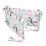 MayLily Premium | バンブー ベッドガード　ベッドバンパー | 竹ビスコース、綿 | ベット：120x60cm 140x70cm | Oeko-Tex認証 | 抗アレルギー | ポーラ