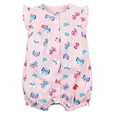 カーターズ Carter's ロンパース 半袖 ショートオール ベビー服 女の子 ちょうちょ (12months(72-78cm)) [並行輸入品]