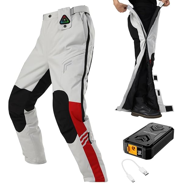 Amazon.co.jp: [Wotivon] 電熱パンツ バイクパンツ 【12V超高出力 3秒