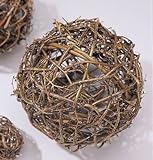 自然Grapevineトピアリーボール6、8、10、12、16、18、24、30、36インチサイズワイヤフレーム Single 16 inch ball