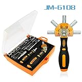 JM-6108 79ワンピースラチェットスクリュードライバホームメンテナンス用ドライバーセット