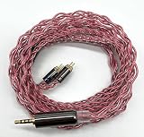 【JSHiFi-Kasumi】QDC4.4mmリケーブル銀メッキ4.4mm交換ケーブル QDCイヤホンアップグレードケーブル (QDC4.4mm)