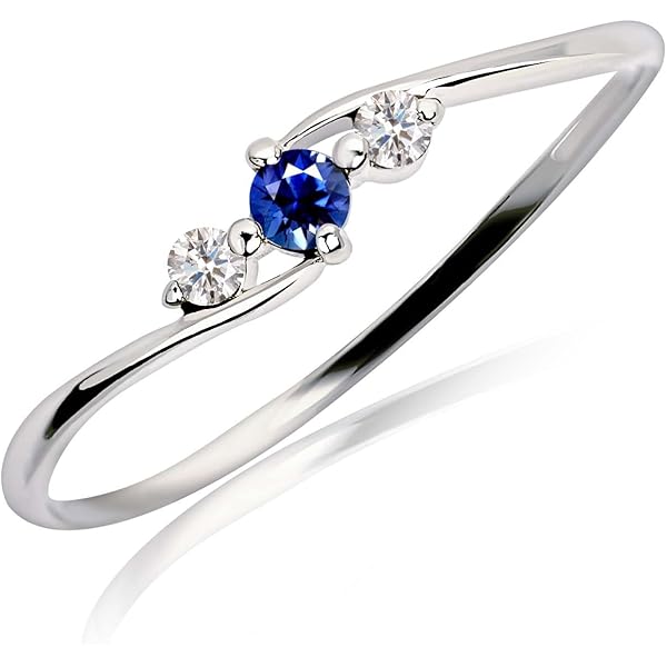 Amazon | [KASHIMA]KASHIMA K18 0.15ct サファイア アンティークリング