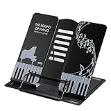 卓上譜面台 折りたたみ 軽量 卓上 楽譜立て コンパクト 楽譜スタンド スコア 譜面台 RAIDE (ブラック)