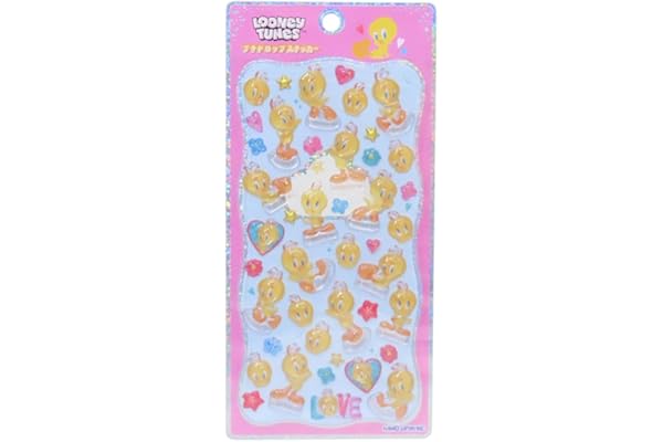 ルーニーテューンズ[シールシート]プチドロップステッカー/トゥイーティー LOONEY TUNES