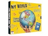 My World アドベントカレンダー - 24か国を訪れ、異なる文化を探索し、各国のオリジナルのアート&クラフトを作りましょう!対象年齢9歳以上、印刷ガイド付き.対象年齢9歳以上。