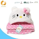 ベビー タオル タオルケット ポンチョ コットン フリース ブランケット