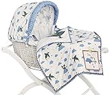 Pink Lining- PL Child One Starry Night Moses Basket by Pink Lining