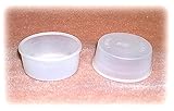 ホワイト半透明プラスチックプラグFits A 1 – 13 / 16インチ穴( 12 / Pkg )