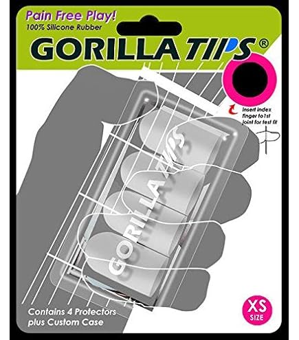 Amazon | Gorilla Tips Small Clear ゴリラチップス 指先が痛くない
