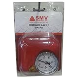 SMV INDUSTRIES PG100 0-100 PSI Pressure Gauge by SMV Industries