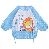 8 # cute-baby-toddler-waterproof-long-sleeve-bibs-children-kids-feeding-smock-apron