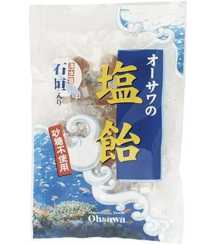 Amazon.co.jp: 名糖産業 沖縄のミネラル塩飴 80g×4袋 : 食品・飲料・お酒