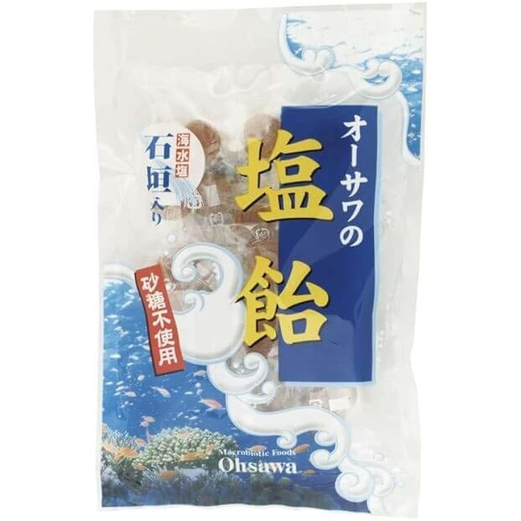 Amazon.co.jp: ジュゲン 寿元の塩飴 60g×4袋 竹塩使用 国産原料100