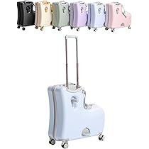 キッズトラベル 子供が乗れるキャリーケース 折りたたみ式 ブラック Mサイズ Amazon | [キッズトラベル] クッション付 黒 子供が乗れる
