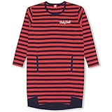 ベビードール ボーダーワンピース レディース レッド