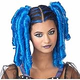 California Costume Collection Women's Anime Curls Wig With Hairscara