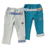 La Chiave(ラ キエーベ) 長丈パンツ (80～130cm) キムラタンの子供服 (53315x53515-163) ブルーグリーン 95