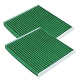 【ヘルスリフェ】日産 ノート オーラ キックス用 三菱 RVR アウトランダー デリカＤ：５用 エアコンフィルター 特殊3層構造 活性炭入り互換フィルター 抗菌 抗ウイルス AY684-NS032, AY685-NS032, AY686-NS032 B727A-79925 7803A004 7803A005 7803A109 7803A139 ２個入り