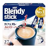 AGF ブレンディ スティック カフェオレ カロリーハーフ 27本 【 スティックコーヒー 】 【 糖質オフ 】
