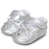 ルテンズ（Lutents ）乳児靴　透かし雕りシューズ マジックテープ 合皮 蝶結び ハート柄　履きやすい 女の子　男の子 キッズ 滑り止め 付き 子供 靴 　シンプル　ベビーシューズ 靴 耐磨 履き