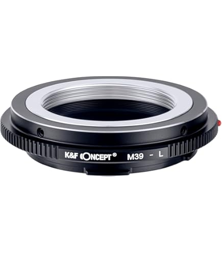 Amazon | Fotodiox レンズマウントアダプター M39/L39 (x1mmピッチ 