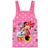 子供 エプロン Disney ディズニー チップ&デール トイストーリー カーズ ミニー デイジー プリンセス H型 disney-ep2017 120cm ミニー＆デイジー