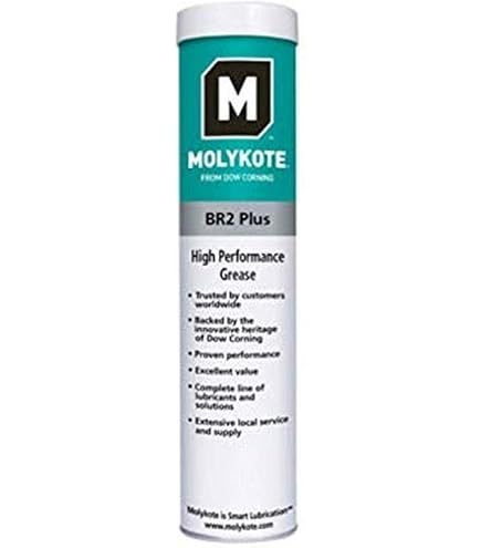 Amazon | Molykote BR-2 Plus 高性能グリース 14オンス カートリッジ 
