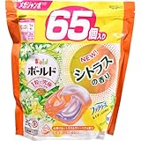 P&G ボールドジェルボール4D シトラス メガJ 65個