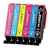 SAT-6CL 互換インクカートリッジ SAT SAT さつまいもサツマイモプリンターインク 6色セット 対応 EP-712A EP-713A EP-714A EP-715A EP-716A EP-812A EP-813A EP-814A EP-815A EP-816A 増量版 残量表示