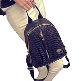 Eldori レザー リュック レディース マザーズバッグ 女性 バッグバックパック 旅行 ショルダーバッグ おしゃれデザイン 撥水 ママリュック 通勤 通学 (ブラック)