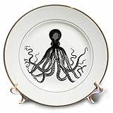 CP _ 195682 PSビーチ – Octopus – プレート 8" cp_195682_1