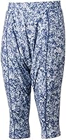 (アディダス)adidas トレーニング ヨガ 総柄サルエルカプリパンツ[レディース]