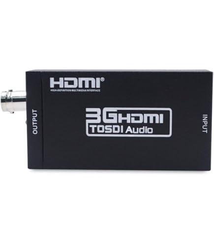 Amazon | AJA Hi5-Plus 3G-SDI - HDMI ミニコンバーター | AJA