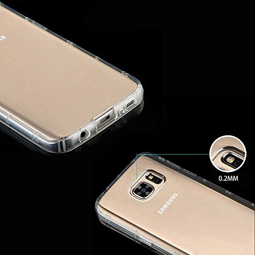 Fuleadture（リードミライ）クリアケース 高品質PU 耐衝撃 超軽量 にSamsung S7