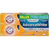 Arm & Hammer アーム&ハマー アドバンス ホワイト 歯磨き粉 2個パック Toothpaste with Baking Soda & Peroxide