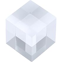 Amazon.co.jp: つくしサイエンス アクリルブロック 80×80×80mm 1個