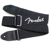 Fender フェンダー ストラップ 2" Poly Logo Strap White ホワイト ポリロゴ