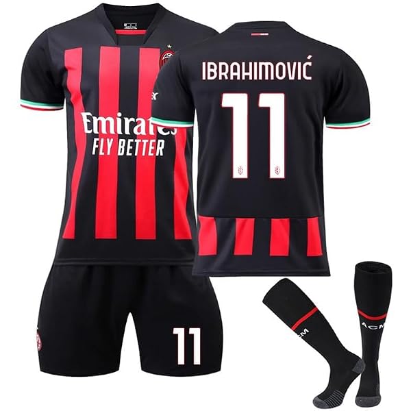 ACミラン 10/11 アウェイ イブラヒモビッチ ユニフォーム ウェア Amazon.co.jp: [AHCY] サッカー ユニフォーム 23-24 ACミラン ホーム