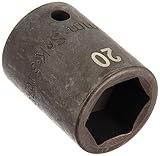 Sk Hand Tool Llc SK34070 .50 in. Drive 6 Point Standard Impact Socket 20mm