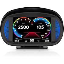 OBD2/GPSモード ヘッドアップディスプレイ スピードメーター タコメーター 最新型 ヘッドアップディスプレイ スピードメーター タコ