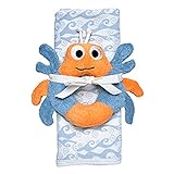 Under the Nile Stroller Blanket Crab Toy Gift Set - Blue by Under the Nile