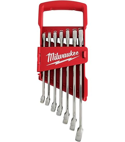 みけ Amazon | Milwaukee MAX BITE Combination Metric Wrench Set (7