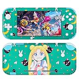 DLseego Switch Lite スキン キュート ガール パターン フルラップ スキン 保護フィルム ステッカー Nintendo Switch Lite対応 - グリーン