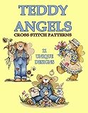 Teddy Angels Cross Stitch Pattern: 11 Unique Needlework Design (Counted Cross Stitch Pattern) (English Edition)